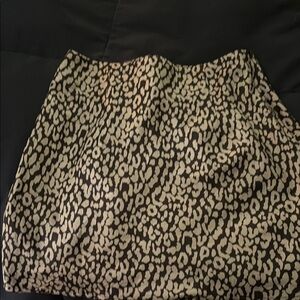 Cream and Black Pencil Skirt for Cocktail Events
